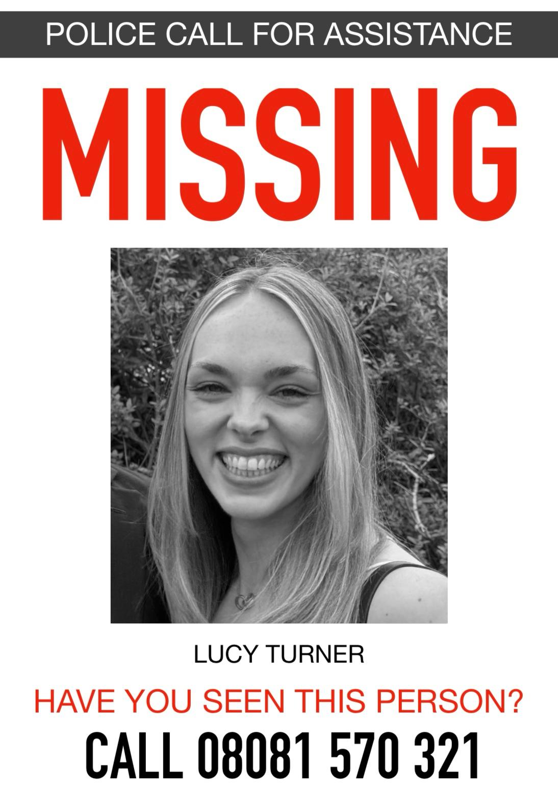 Missing Person - Lucy Turner